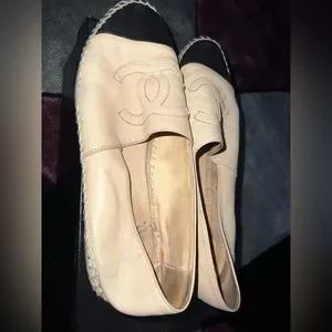 CHANEL LAMBSKIN ESPADRILLES